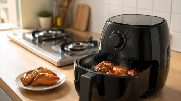 air fryer murah shopee 2026 dengan hasil masakan renyah tanpa minyak di dapur kecil
